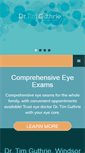 Mobile Screenshot of guthrieoptometry.com